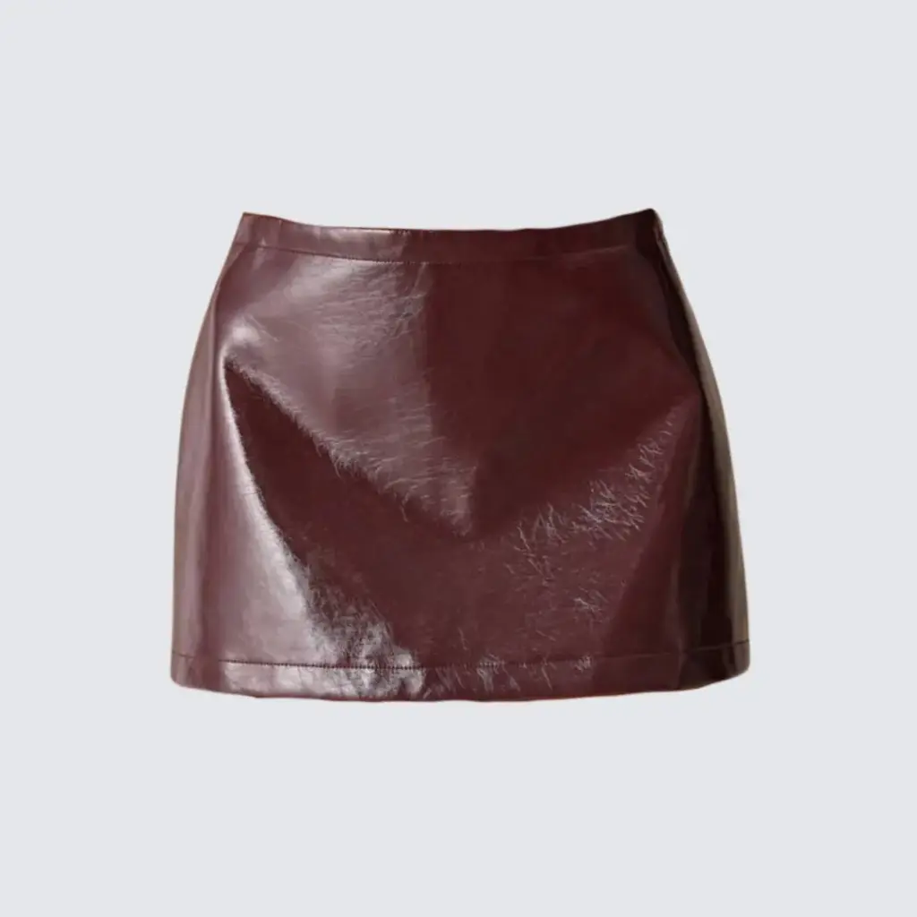 Leather Skirt